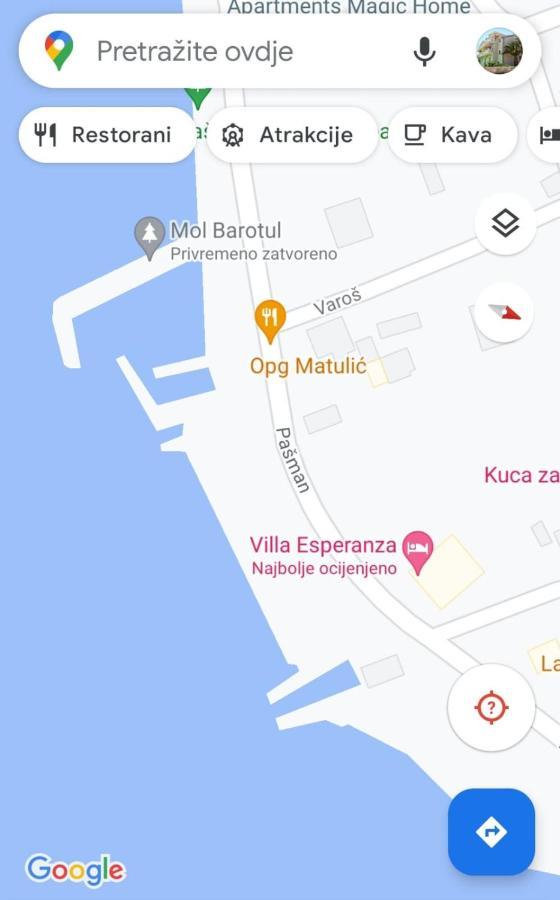 Apartments Esperanza Pašman Zewnętrze zdjęcie